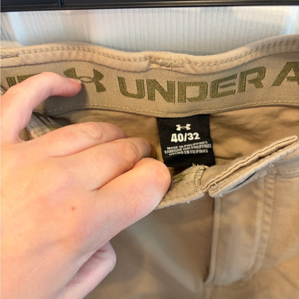 Under Armour Men's Khaki Pants - Picture 2 of 4